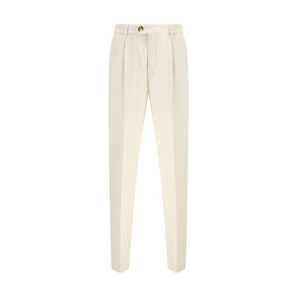 Brunello Cucinelli Men Cotton Corduroy Trousers